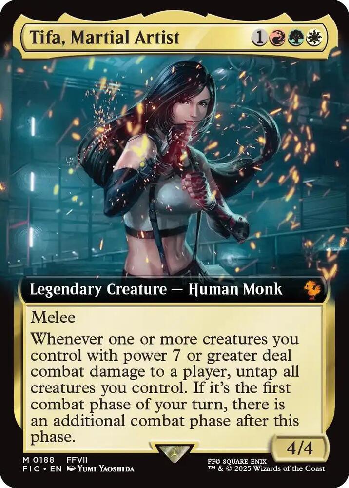 Tifa, Martial Artist (Extended Art) (188) [Final Fantasy Commander]