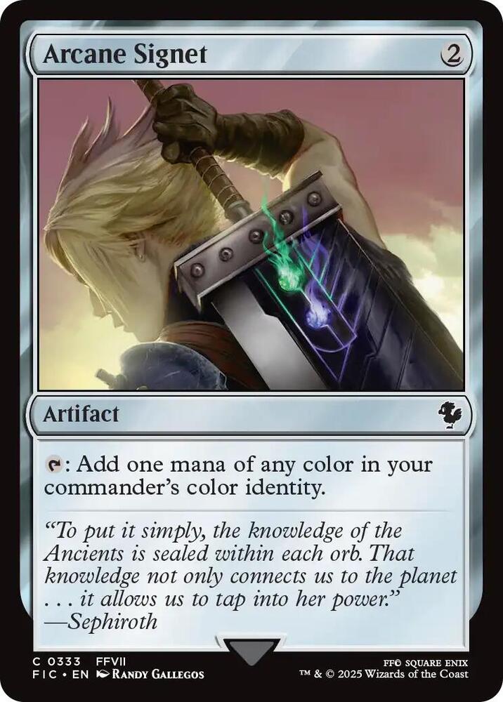 Arcane Signet (0333) [Final Fantasy Commander]