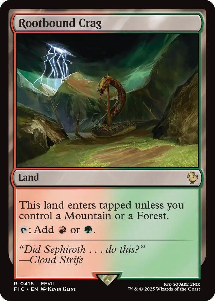 Rootbound Crag (416) [Final Fantasy Commander]