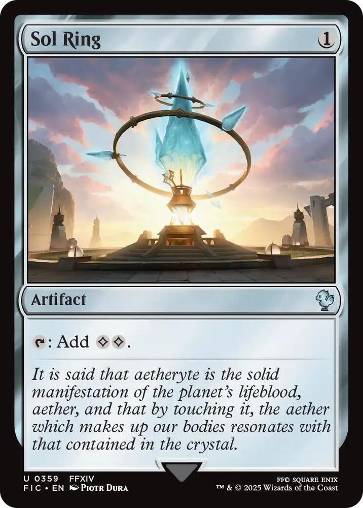 Sol Ring (0359) [Final Fantasy Commander]