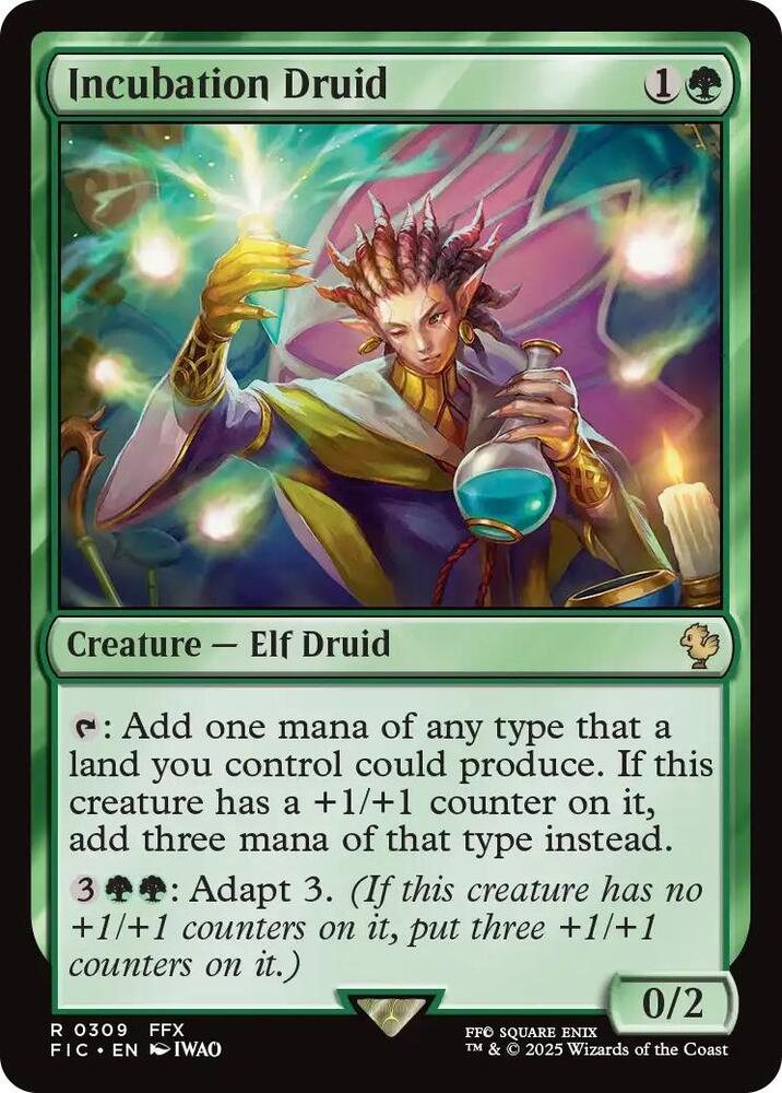 Incubation Druid (309) [Final Fantasy Commander]