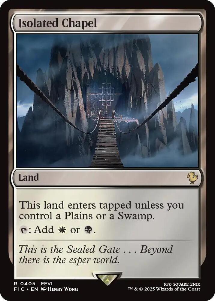 Isolated Chapel (405) [Final Fantasy Commander]