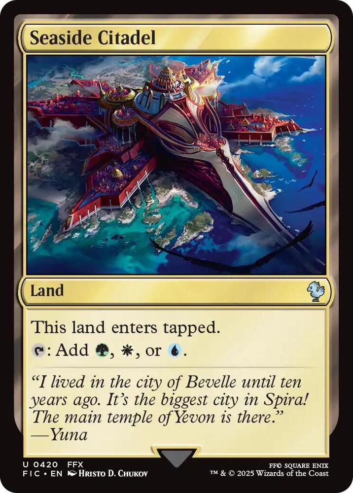 Seaside Citadel (420) [Final Fantasy Commander]