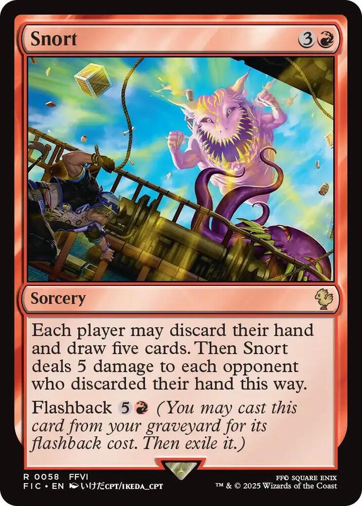 Snort (58) [Final Fantasy Commander]