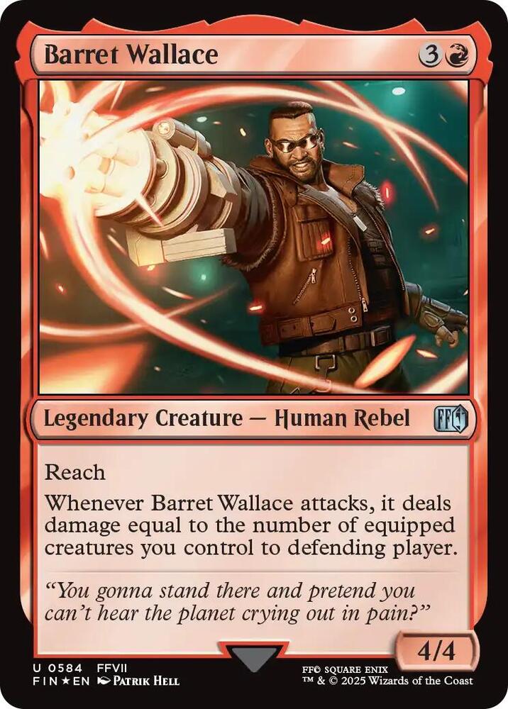 Barret Wallace (Surge Foil) (584) [Final Fantasy]