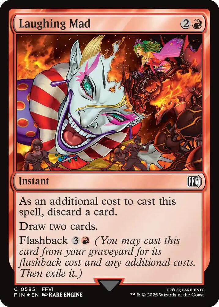 Laughing Mad (Surge Foil) (585) [Final Fantasy]