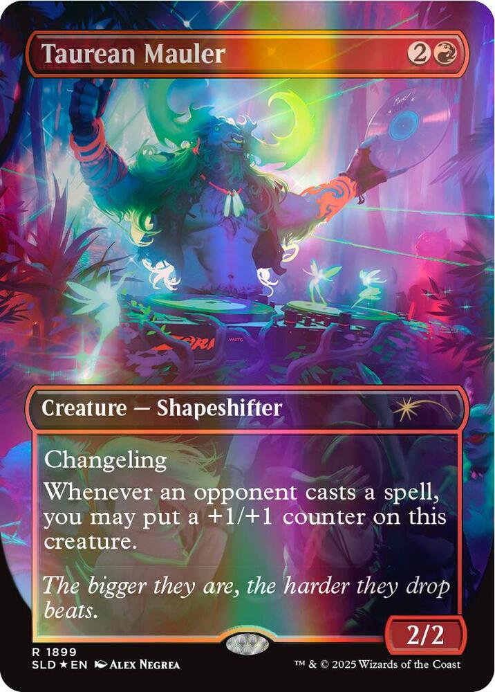 Taurean Mauler (Double Rainbow Foil) (1899) [Secret Lair Drop]