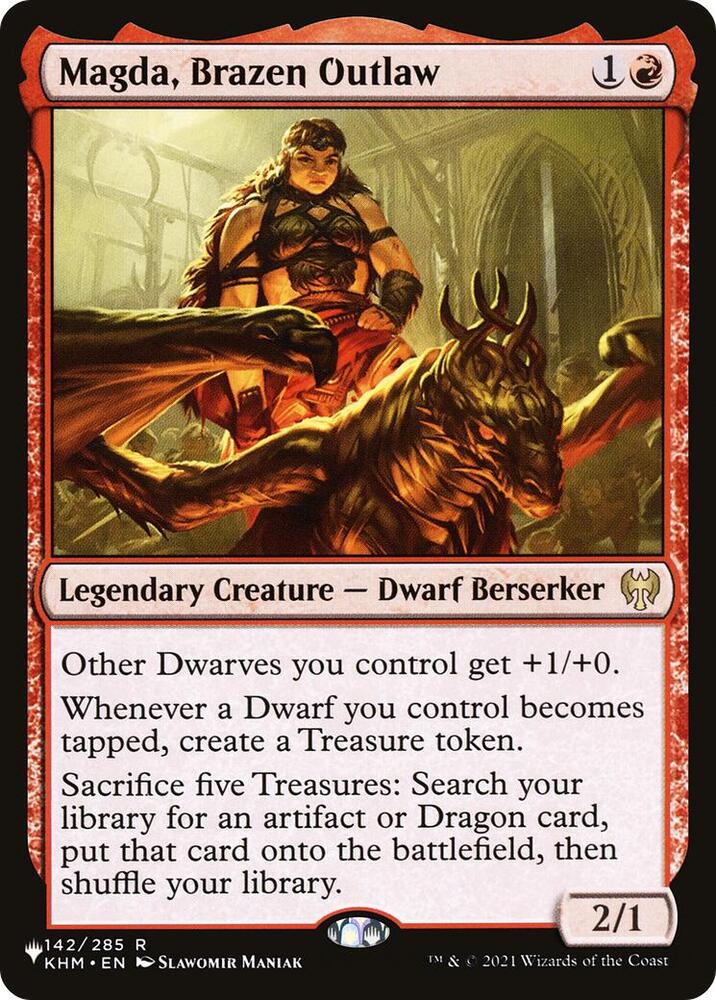 Magda, Brazen Outlaw (142/285) [The List]