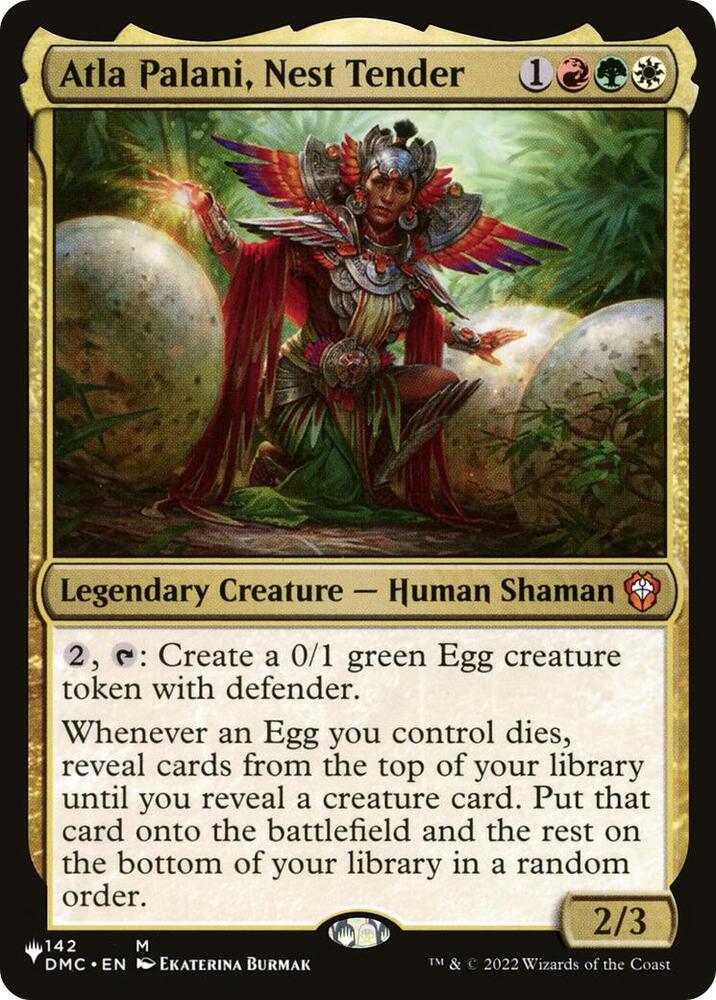 Atla Palani, Nest Tender (142) [The List]