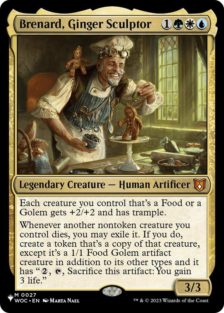 Brenard, Ginger Sculptor (27) [The List]