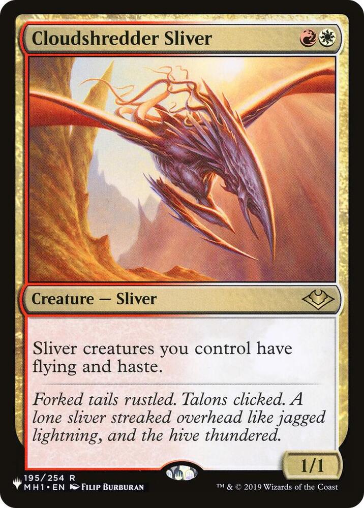 Cloudshredder Sliver (195/254) [The List]