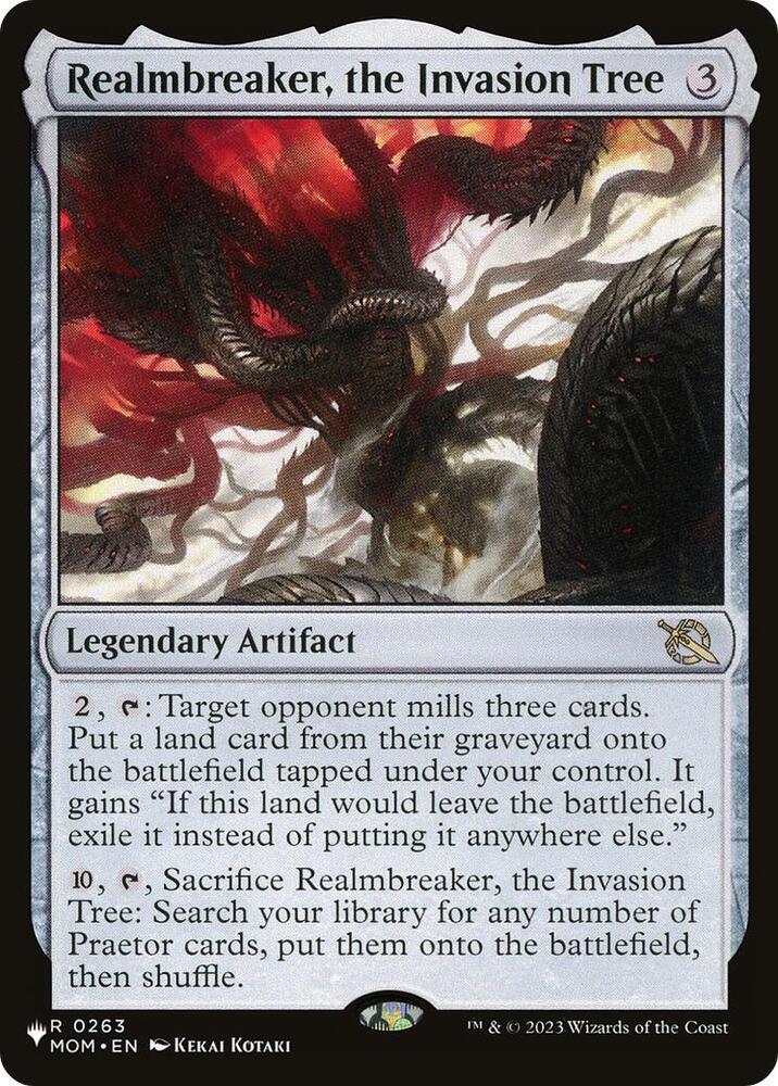 Realmbreaker, the Invasion Tree (263) [The List]