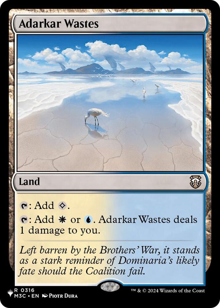 Adarkar Wastes (316) [The List]
