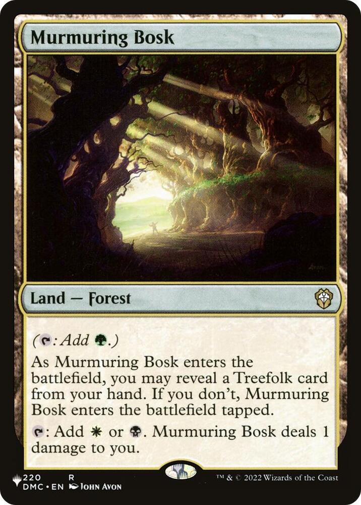 Murmuring Bosk (220) [The List]