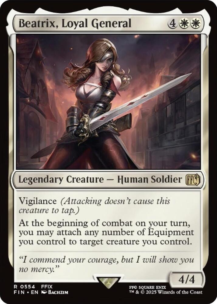 Beatrix, Loyal General (554) [Final Fantasy]