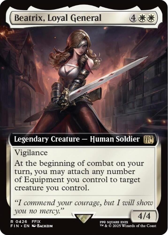 Beatrix, Loyal General (Extended Art) (426) [Final Fantasy]