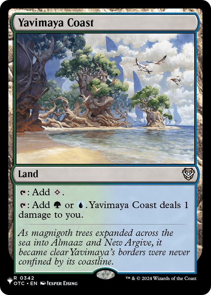 Yavimaya Coast (342) [The List]