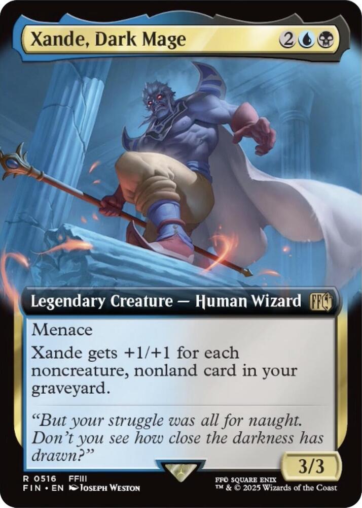 Xande, Dark Mage (Extended Art) (516) [Final Fantasy]