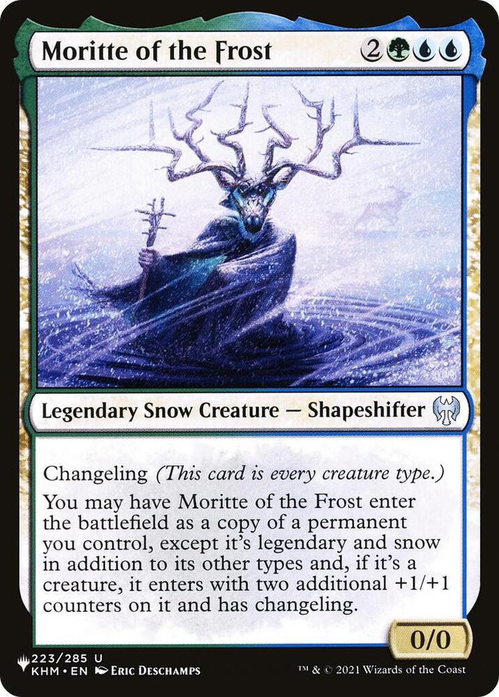 Moritte of the Frost (223/285) [The List]