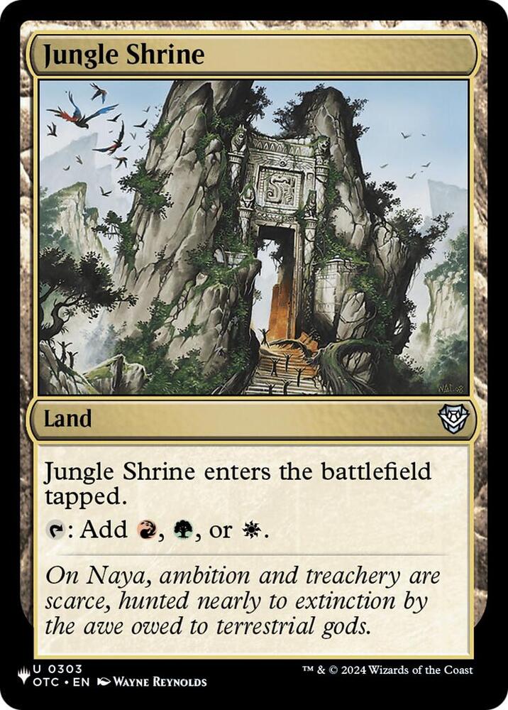 Jungle Shrine (OTC) (303) [The List]