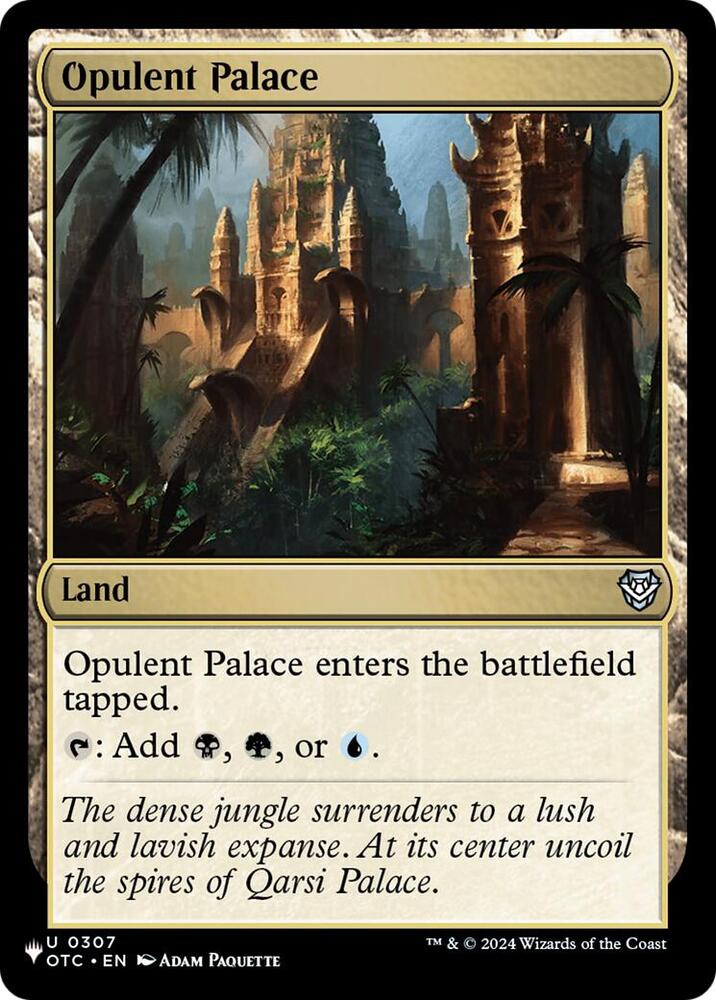 Opulent Palace (OTC) (307) [The List]