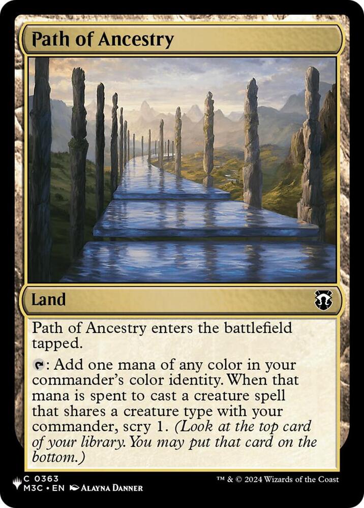 Path of Ancestry (M3C) (363) [The List]