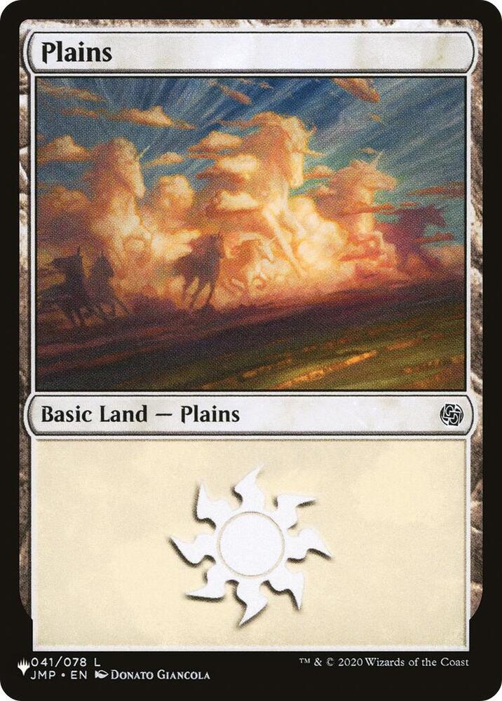 Plains (041) (JMP) (041/078) [The List]