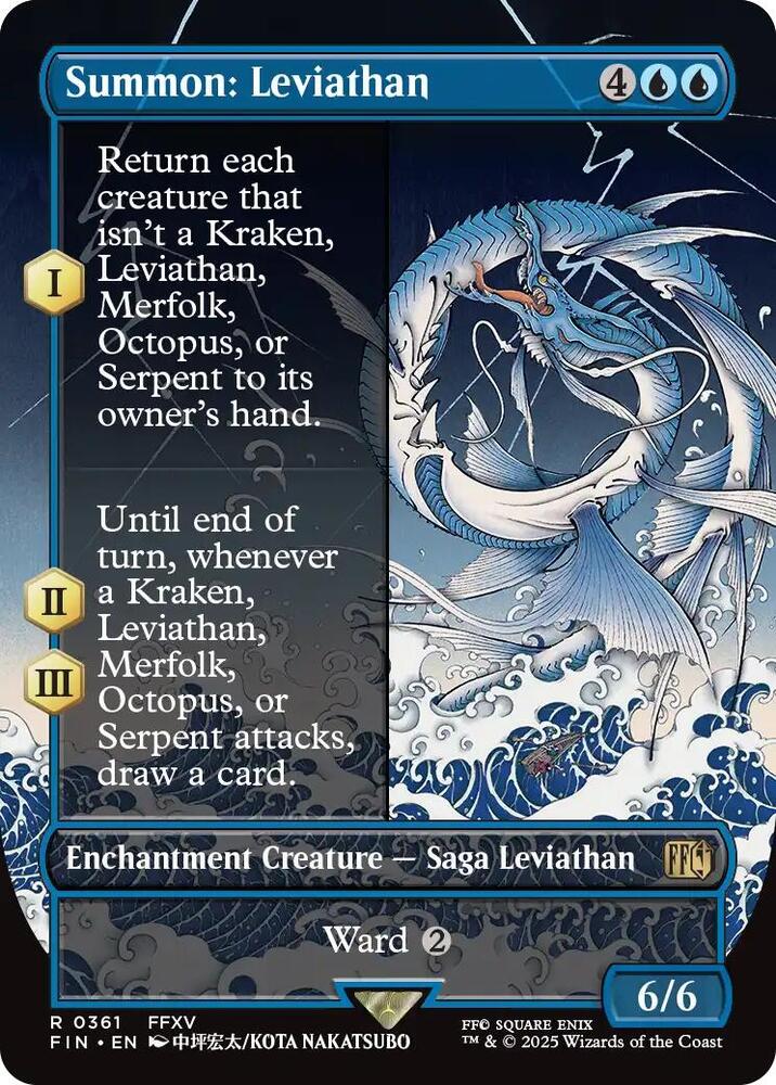 Summon: Leviathan (Borderless) (361) [Final Fantasy]