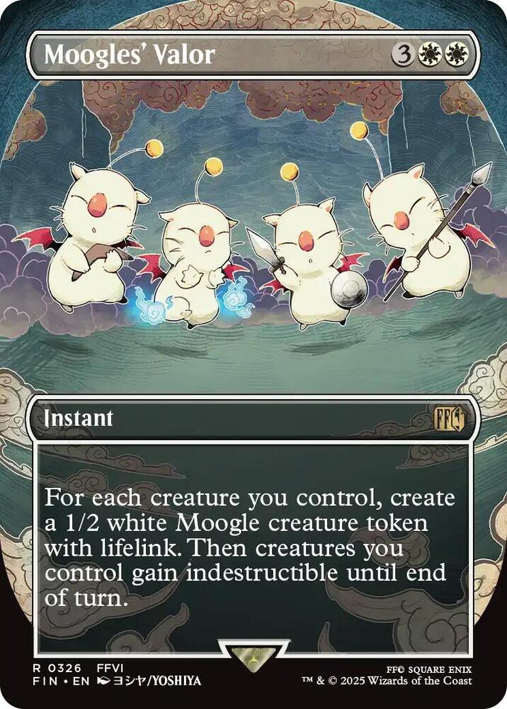 Moogles' Valor (Borderless) (326) [Final Fantasy]