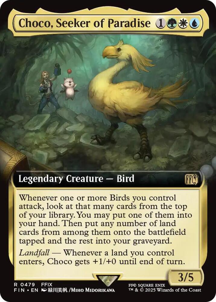 Choco, Seeker of Paradise (Extended Art) (479) [Final Fantasy]