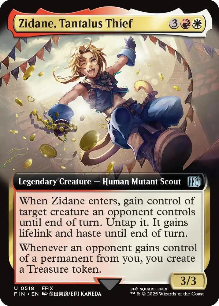 Zidane, Tantalus Thief (Extended Art) (518) [Final Fantasy]