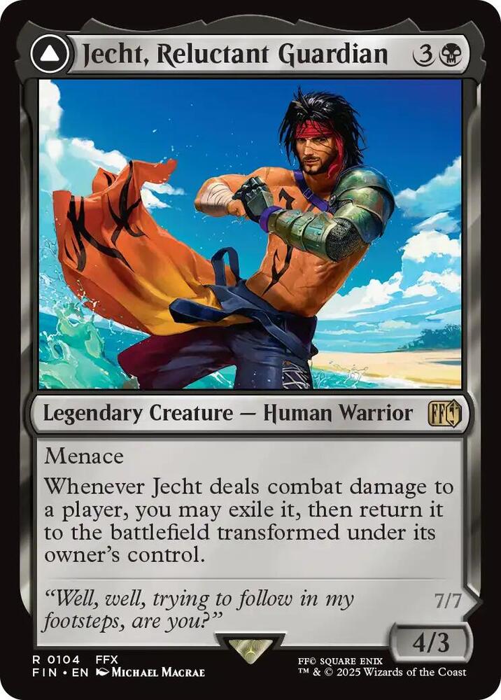 Jecht, Reluctant Guardian (104) [Final Fantasy]
