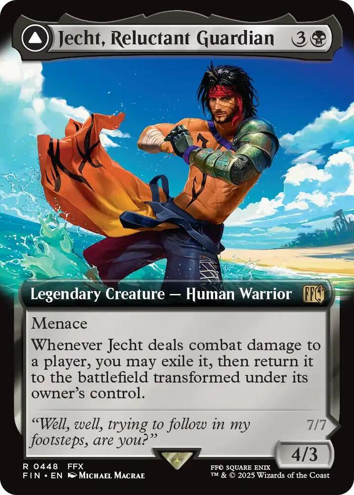 Jecht, Reluctant Guardian (Extended Art) (448) [Final Fantasy]