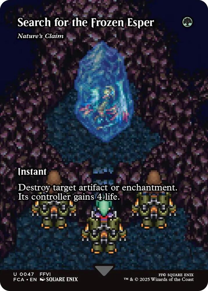 Search for the Frozen Esper - Nature's Claim (Showcase) (47) [Final Fantasy: Through the Ages]