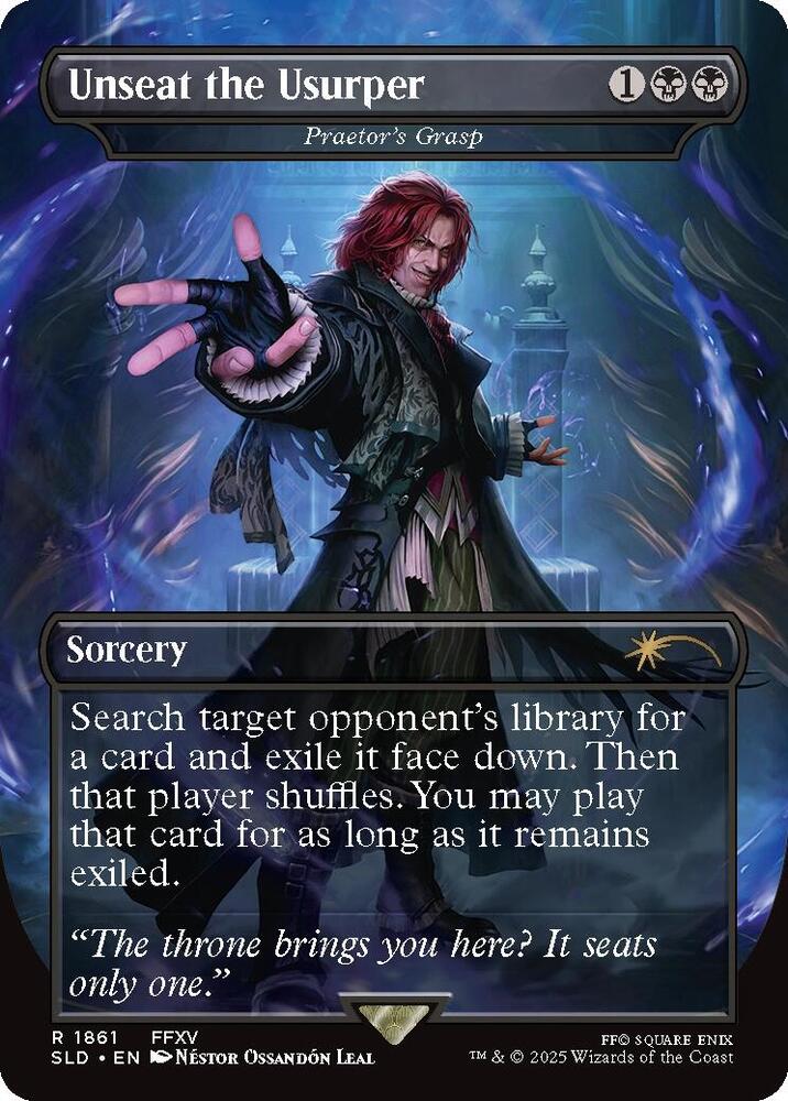 Unseat the Usurper - Praetor's Grasp (1861) [Secret Lair Drop]