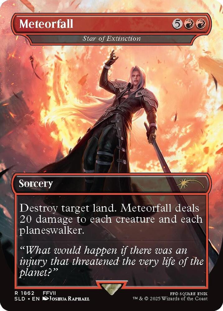 Meteorfall - Star of Extinction (1862) [Secret Lair Drop]
