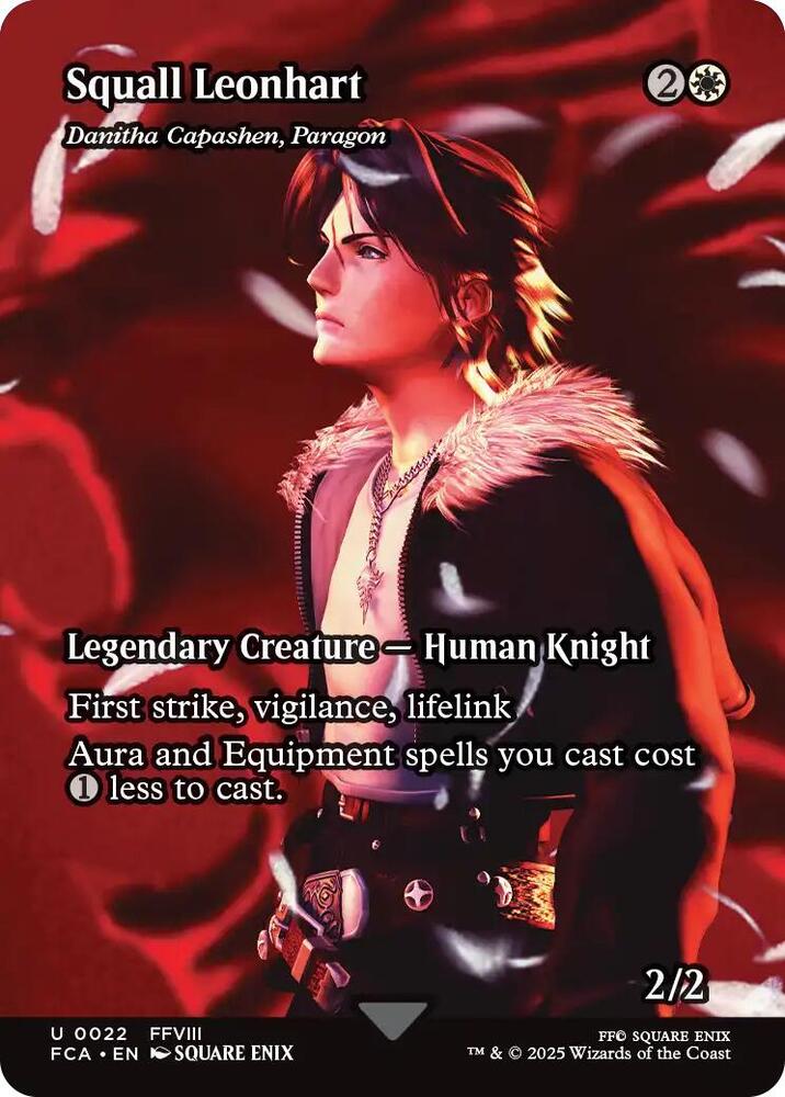 Squall Leonhart - Danitha Capashen, Paragon (Showcase) (22) [Final Fantasy: Through the Ages]
