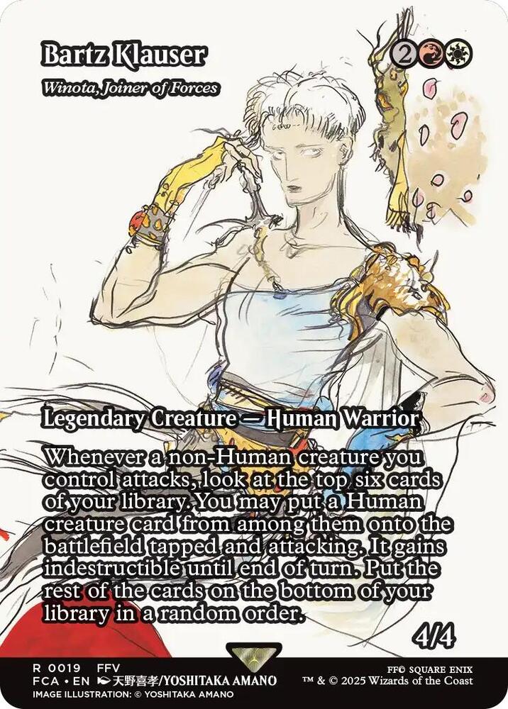 Bartz Klauser - Winota, Joiner of Forces (Showcase) (19) [Final Fantasy: Through the Ages]