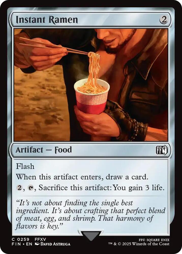 Instant Ramen (259) [Final Fantasy]
