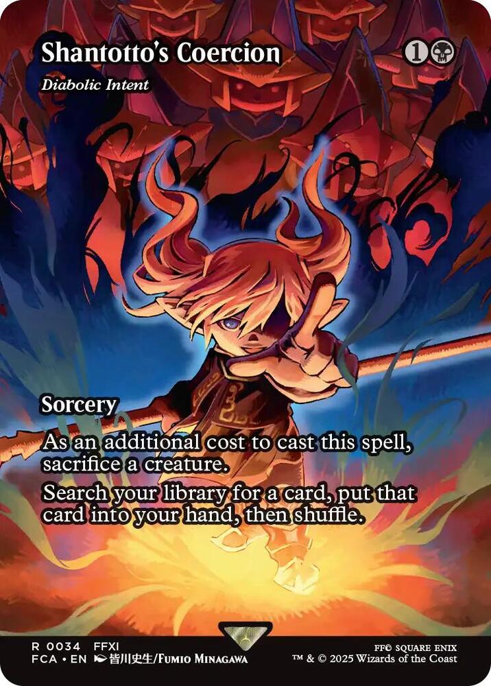 Shantotto's Coercion - Diabolic Intent (Showcase) (34) [Final Fantasy: Through the Ages]