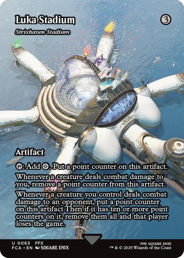 Luka Stadium - Strixhaven Stadium (Showcase) (Misprint) (63) [Final Fantasy: Through the Ages]