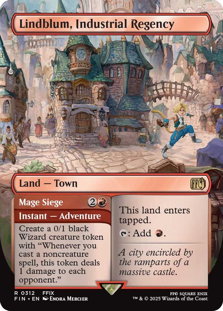 Lindblum, Industrial Regency (Borderless) (312) [Final Fantasy]