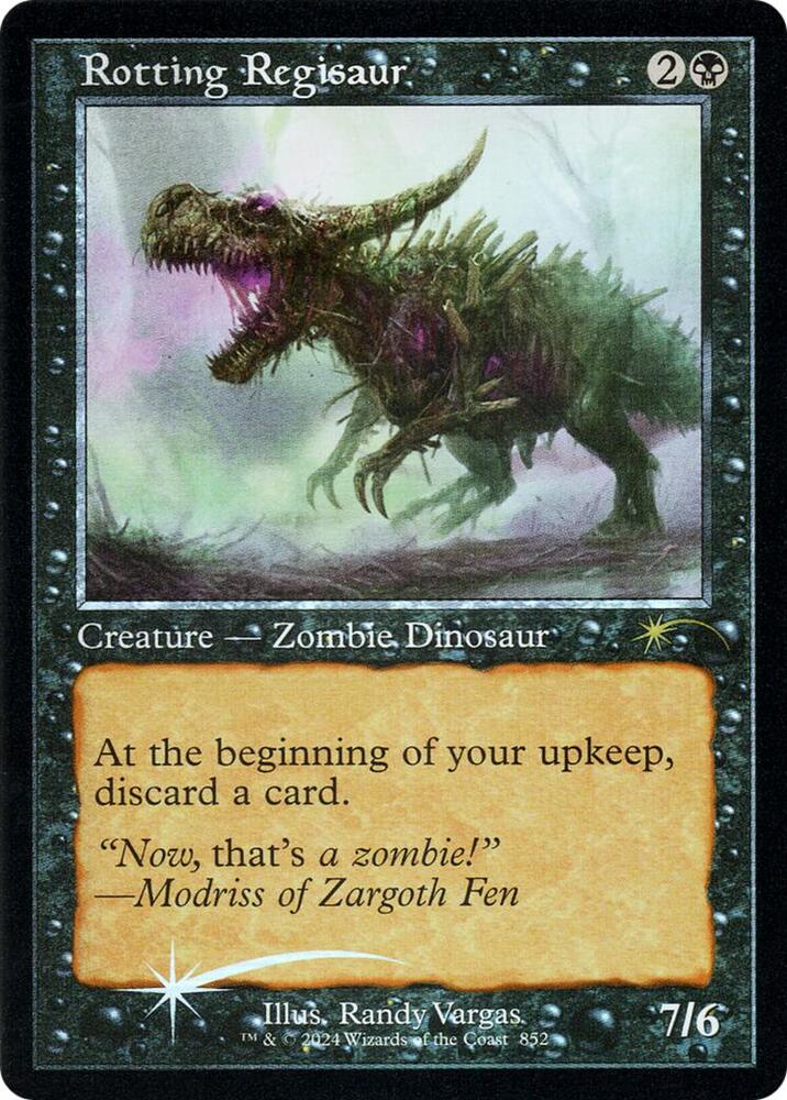 Rotting Regisaur (Retro Frame) (852) [Secret Lair Drop]