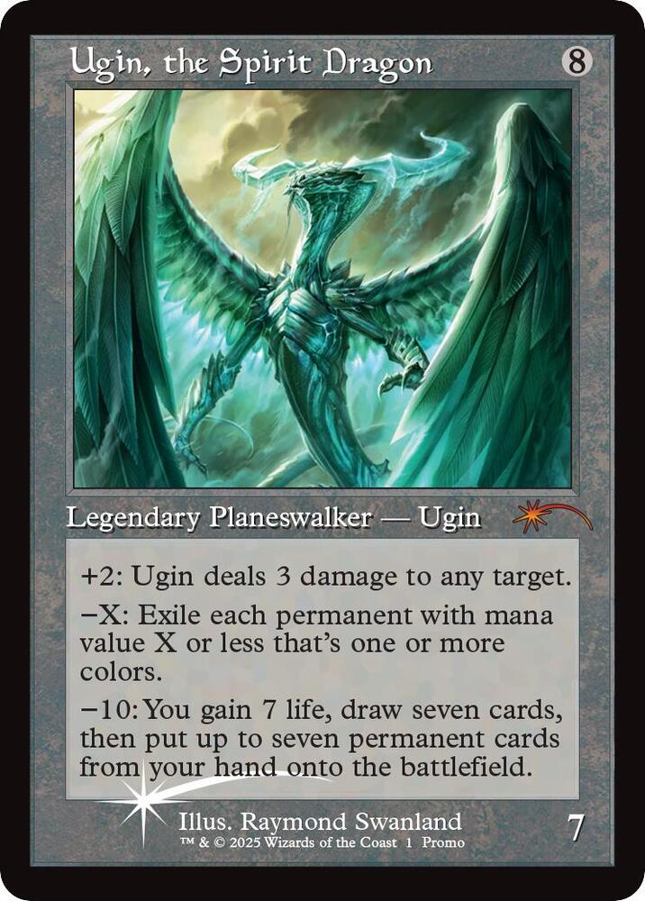Ugin, the Spirit Dragon (Retro Frame) (1) [MagicFest Cards]