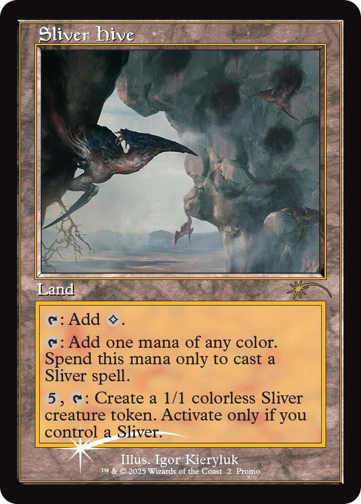 Sliver Hive (Retro Frame) (2) [MagicFest Cards]