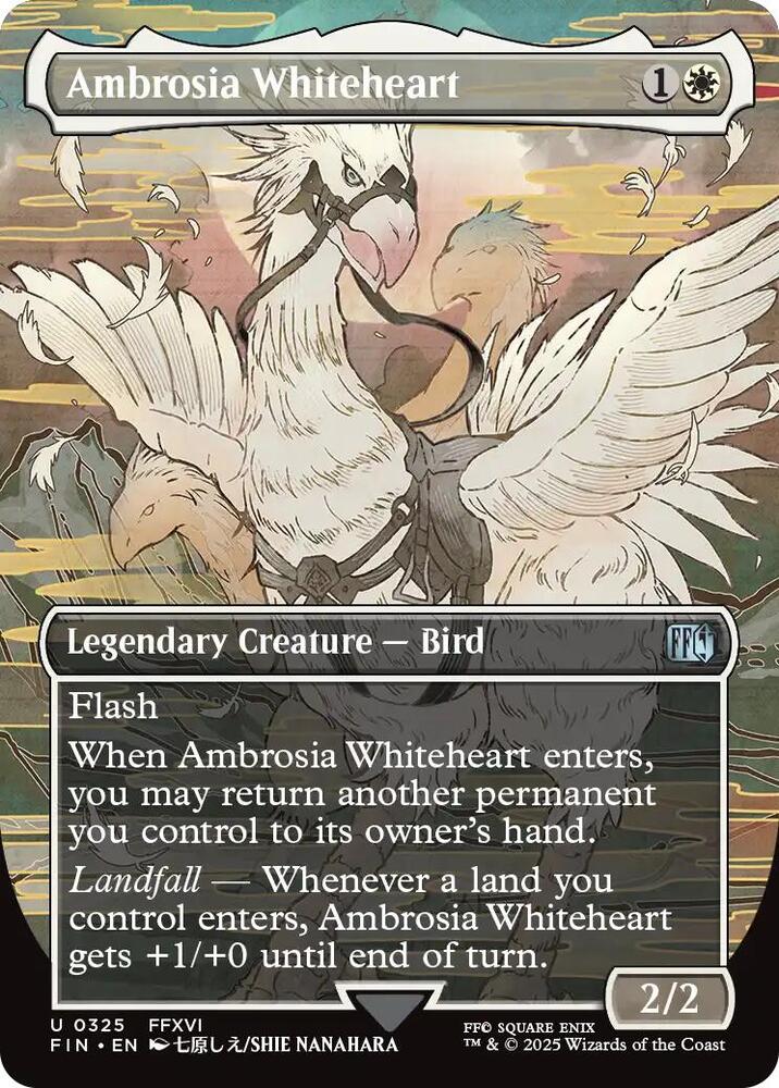 Ambrosia Whiteheart (Borderless) (325) [Final Fantasy]
