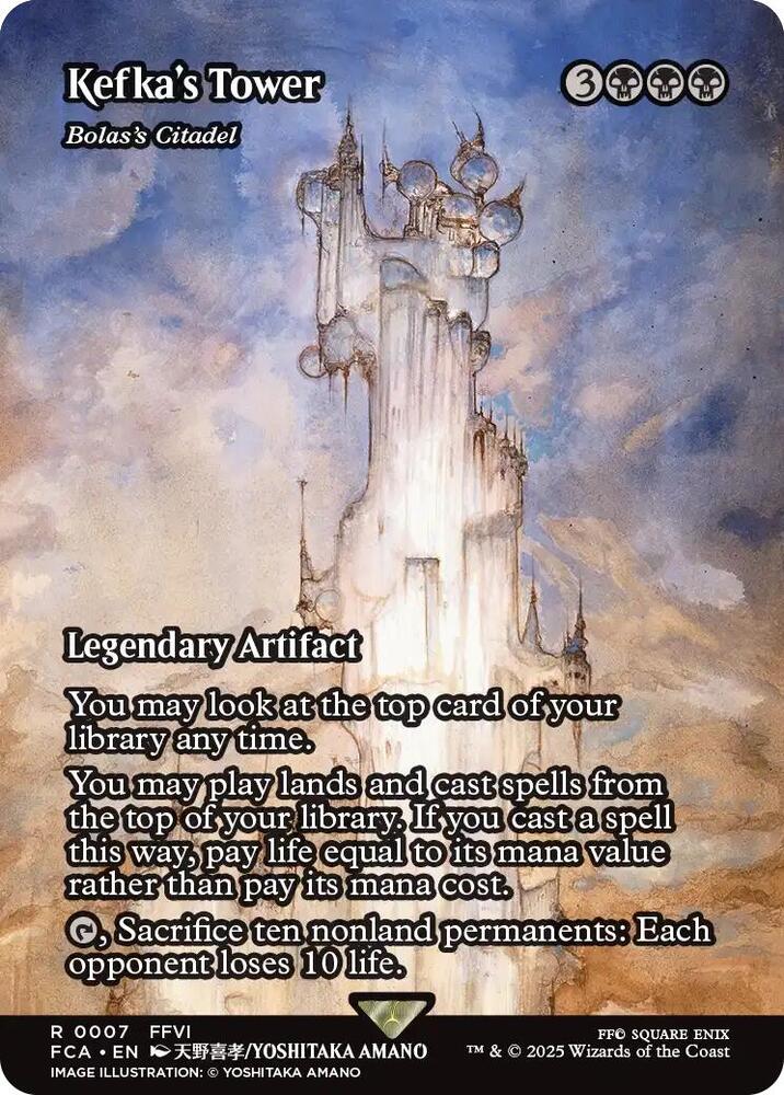 Kefka's Tower - Bolas's Citadel (Showcase) (7) [Final Fantasy: Through the Ages]