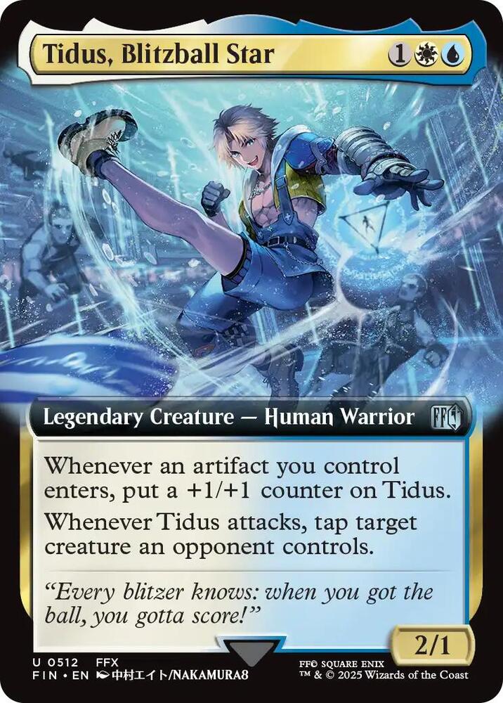 Tidus, Blitzball Star (Extended Art) (512) [Final Fantasy]