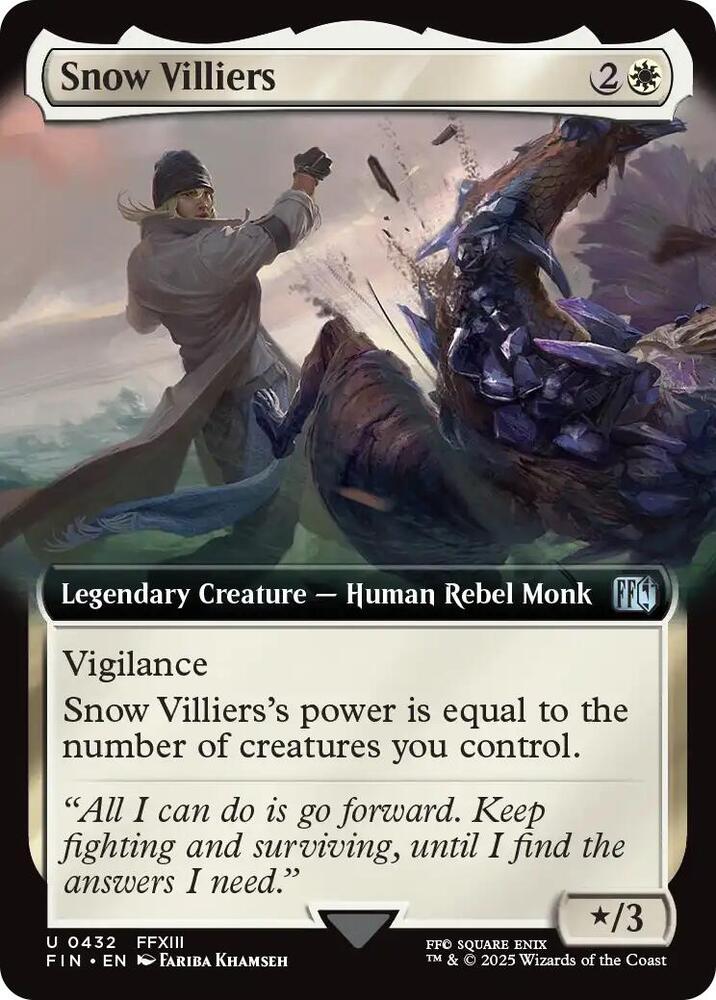 Snow Villiers (Extended Art) (432) [Final Fantasy]