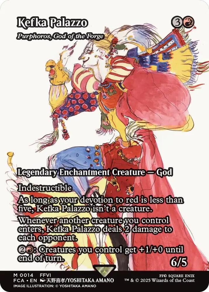 Kefka Palazzo - Purphoros, God of the Forge (Showcase) (14) [Final Fantasy: Through the Ages]
